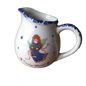 Country Blessings Ceramic Creamer